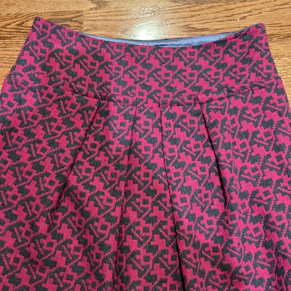 Anthropologie Eva Franco skirt front pleated size 4 - Picture 3 of 6